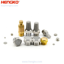 High quality metal sintered auto muffler tip for exhaust pipe valve